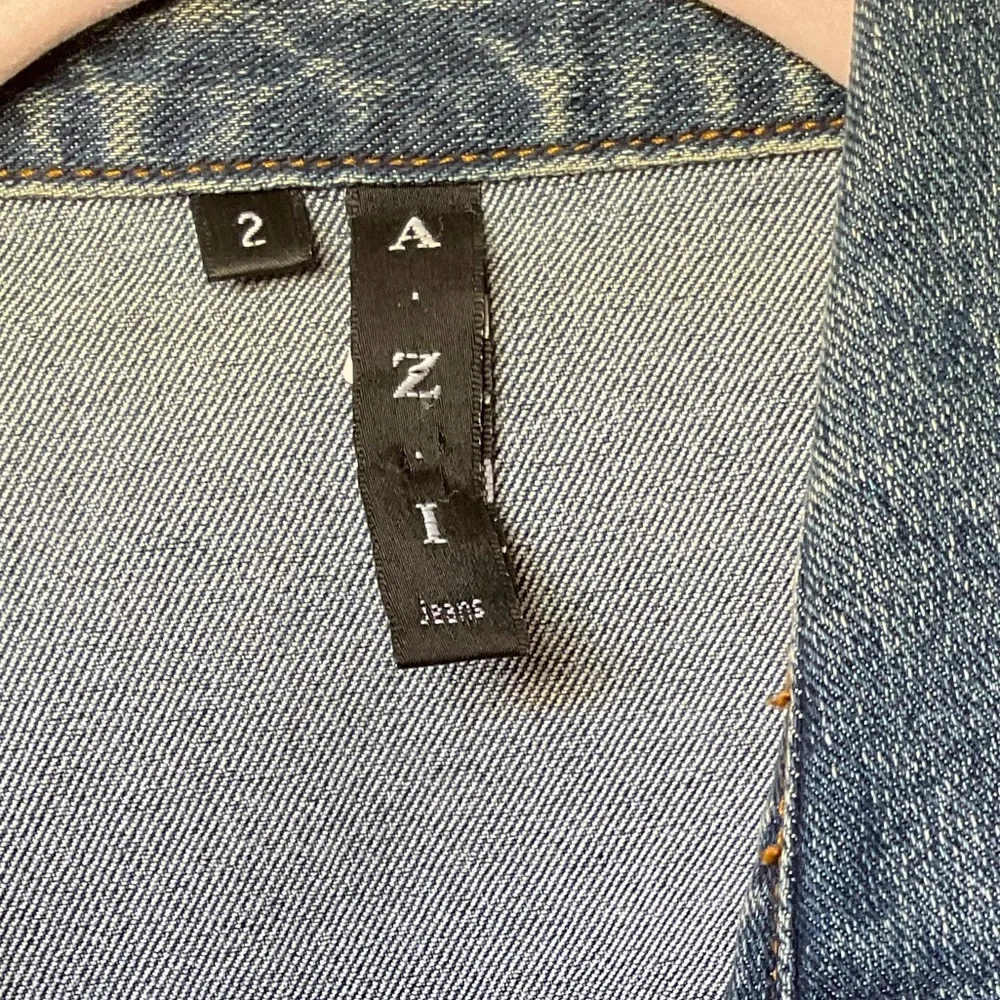 A.Z.I Jean‎ Embroidered and Beaded Jacket. Size 2